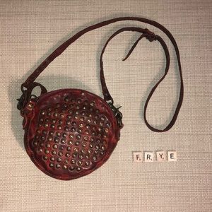 NEW Frye Studded Riley Circle Handbag Purse